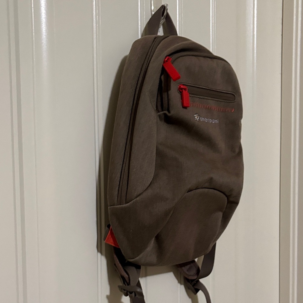 Sherpani Brown Mini Backpack - Picture 4 of 9